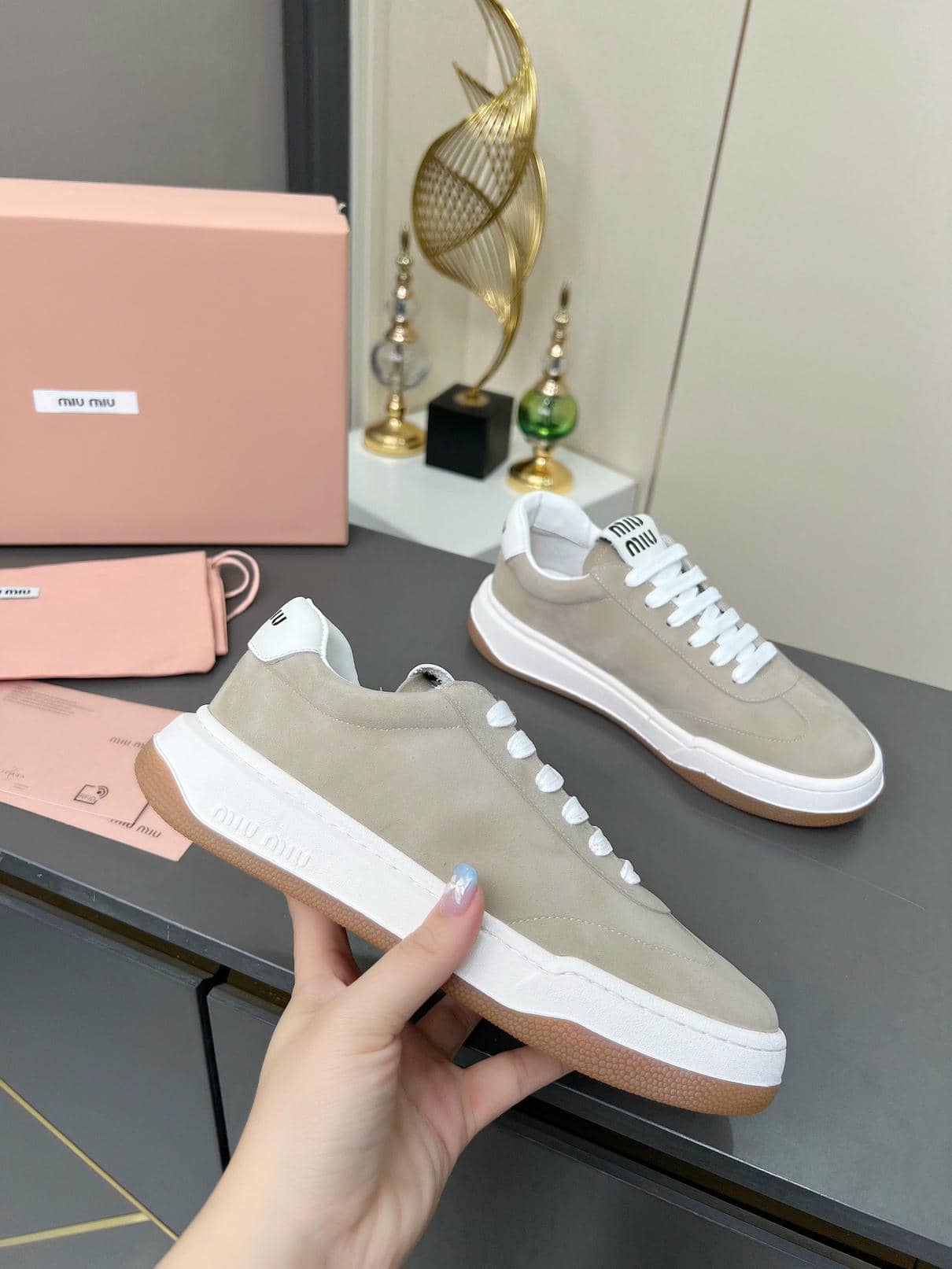 Miu Miu German training shoes3-34